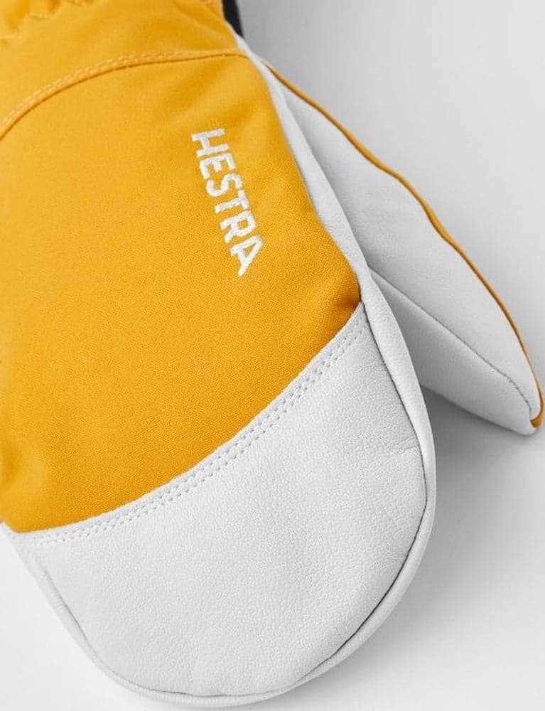 Army Leather Heli Ski Mitt Senap, view: 5