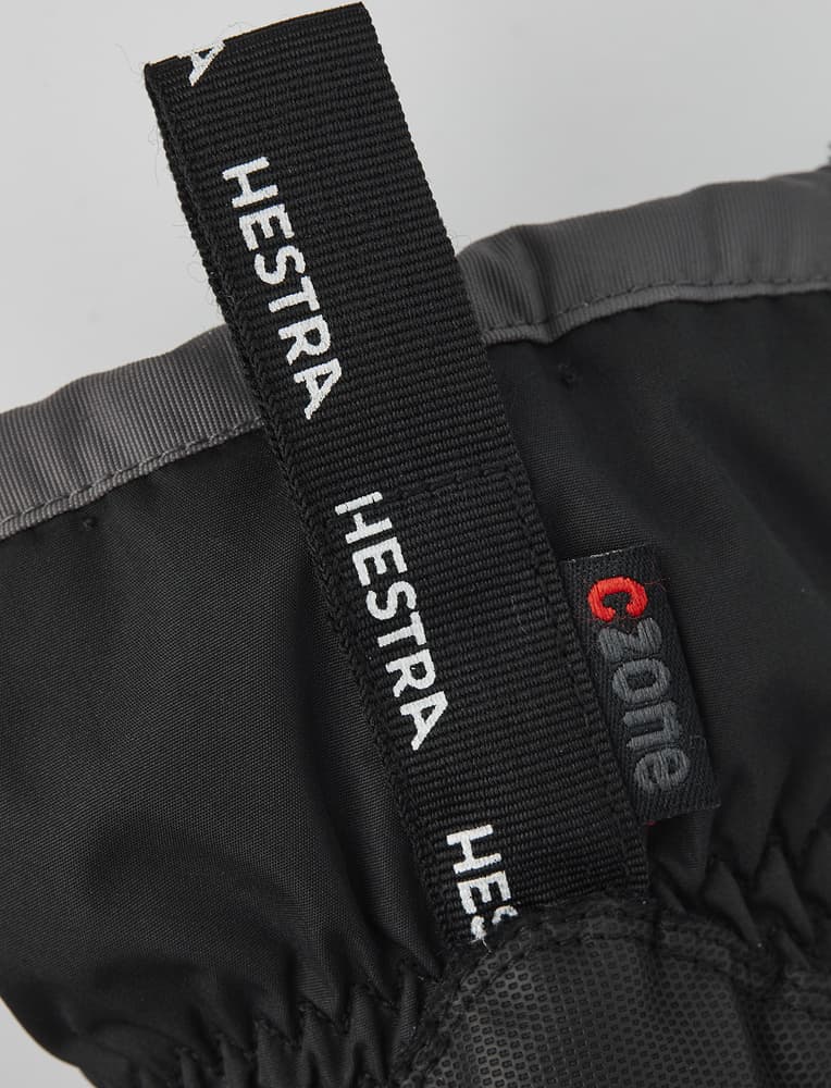 Gauntlet CZone Jr. 5-finger Svart & grafit, view: 4