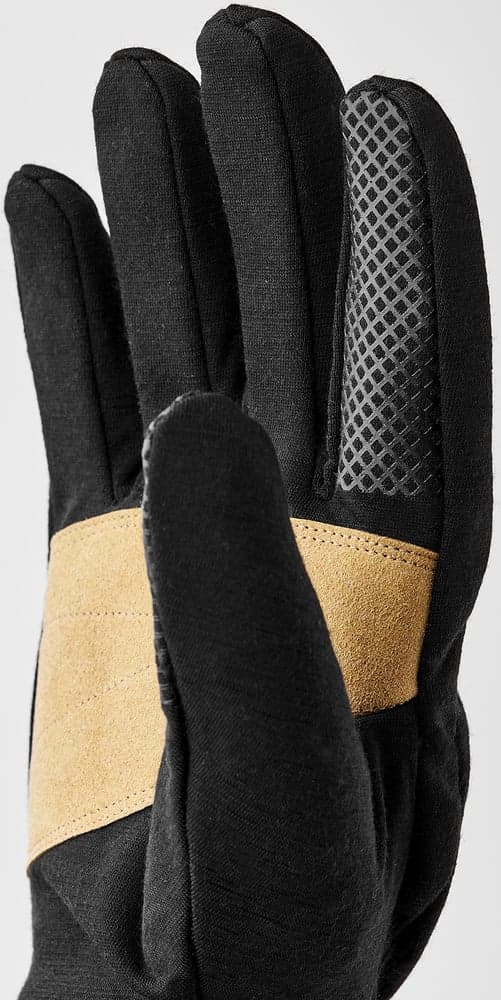 Merino Windwool Liner Glove Svart, view: 1