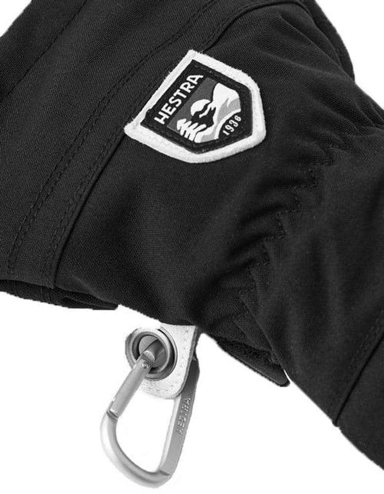 Army Leather Heli Ski 5-finger Svart, view: 5