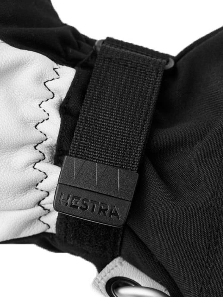 Army Leather Heli Ski 5-finger Svart, view: 2