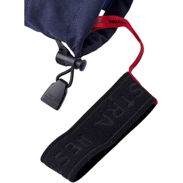 Army Leather Heli Ski 5 Finger Navy, view: 5