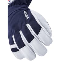 Army Leather Heli Ski 5 Finger Navy - view: 2