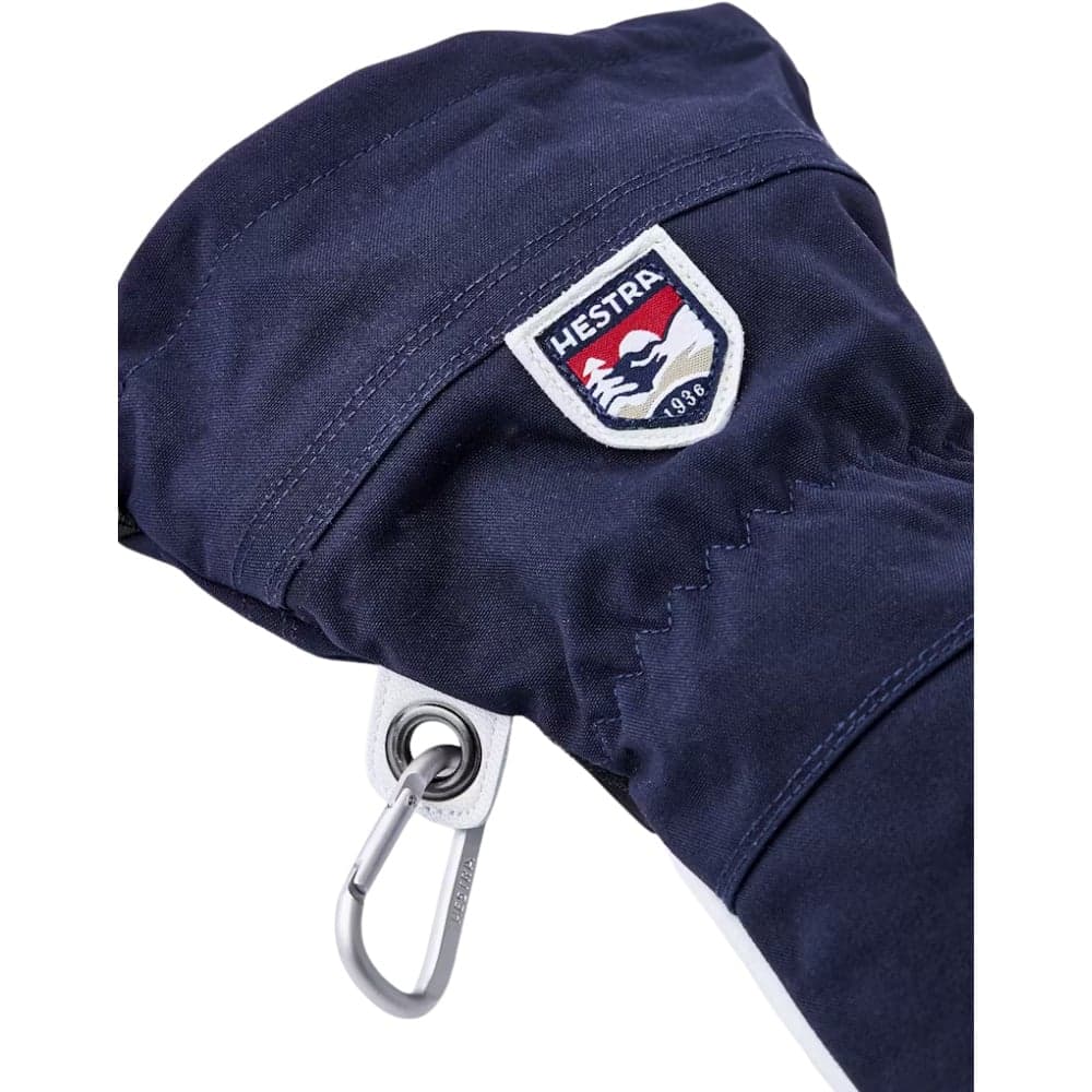 Army Leather Heli Ski 5 Finger Navy, view: 3