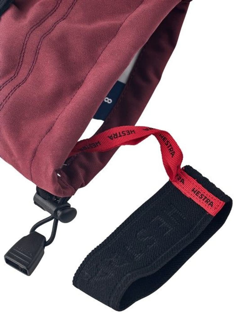 Army Leather Heli Ski 5-finger Bordeaux, view: 4