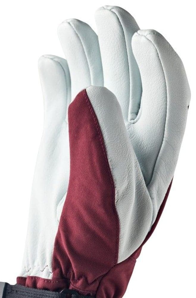 Army Leather Heli Ski 5-finger Bordeaux, view: 2