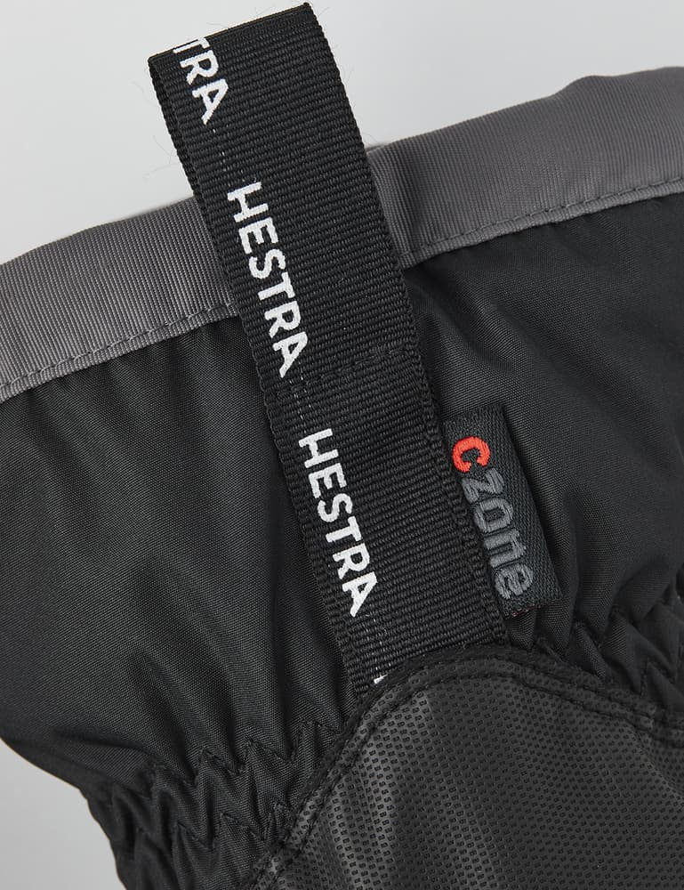 Gauntlet CZone Junior 3 Finger Svart/Grafit, view: 4