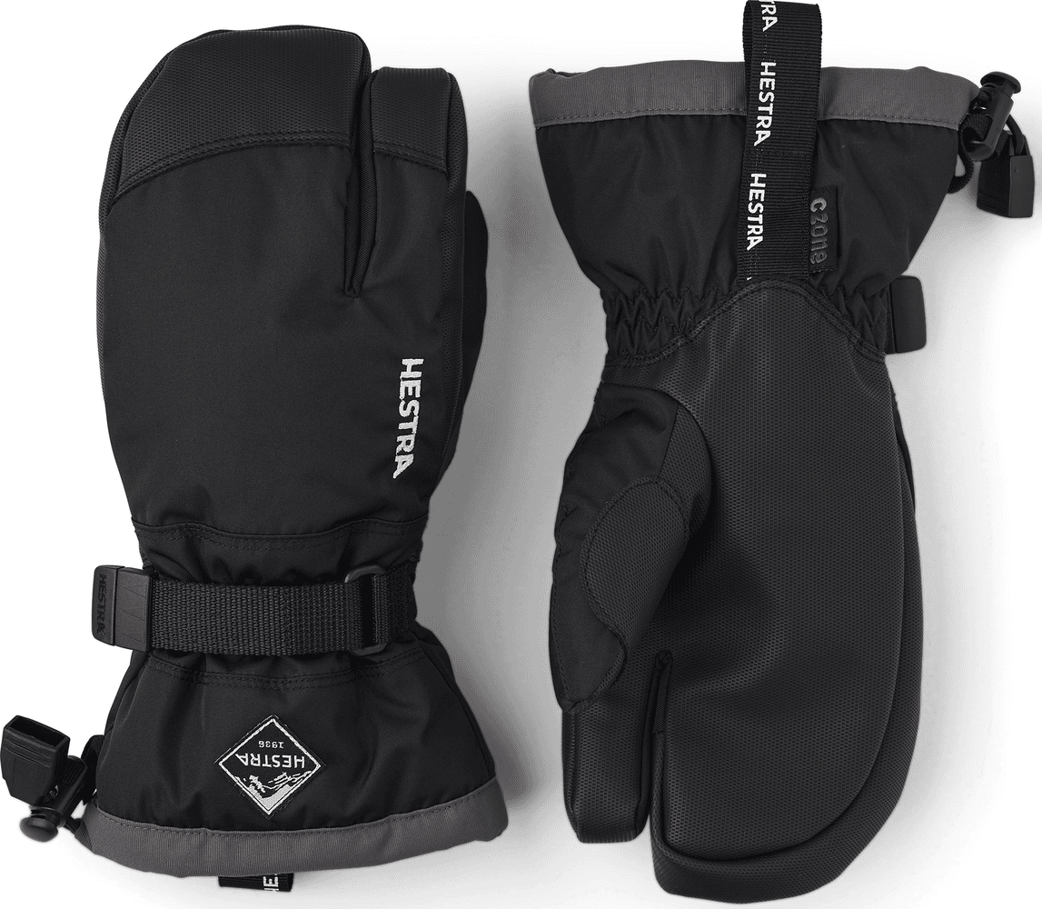 Gauntlet CZone Junior 3 Finger Svart/Grafit, view: 0