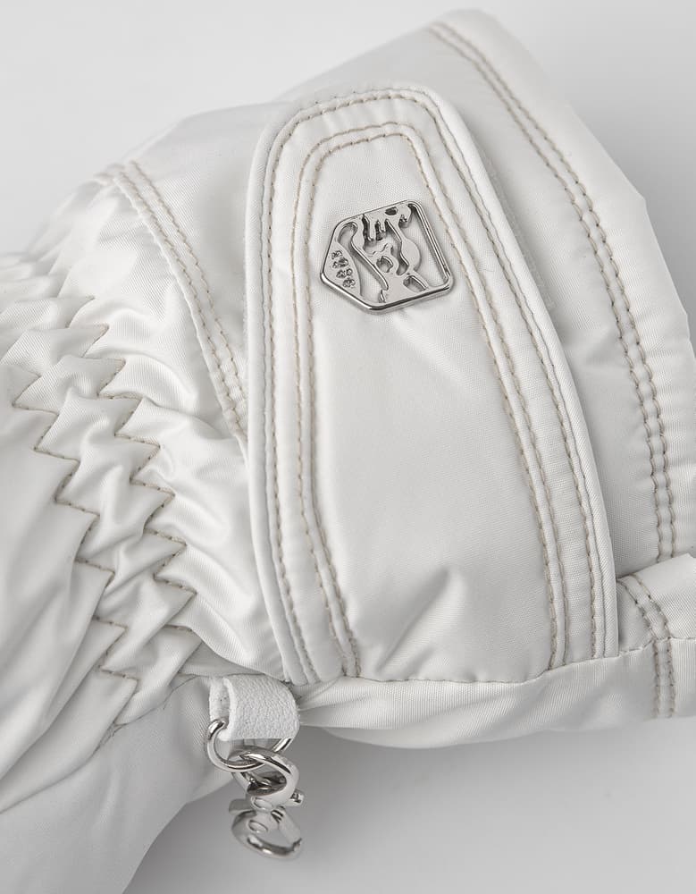 Primaloft Leather Female Mitt Ivory/Offwhite, view: 3