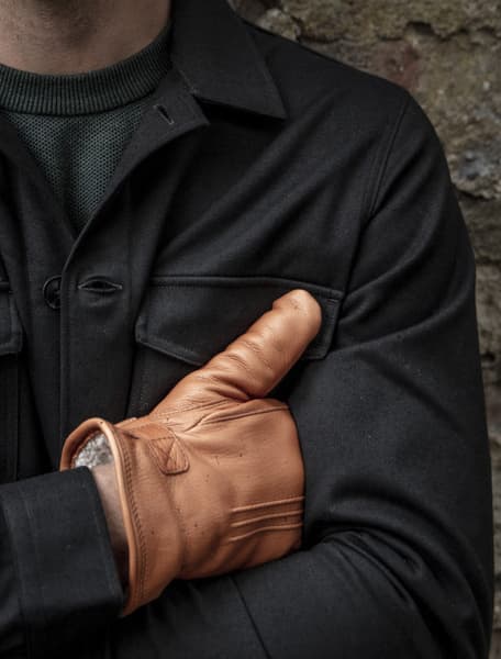 Tällberg Älgskinnshandske Svart, view: 5