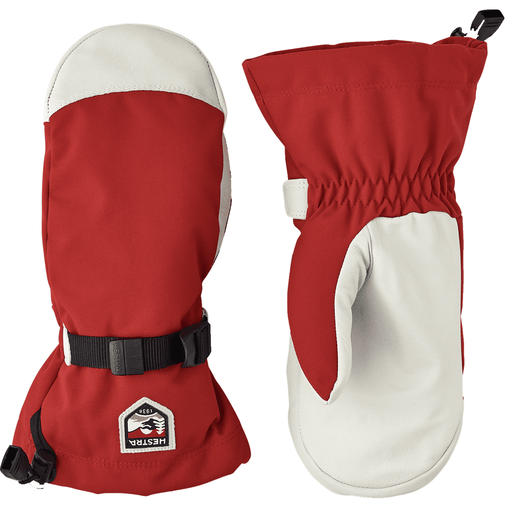 Kebnekaise Mountain Wool Mitt Röd, view: 0