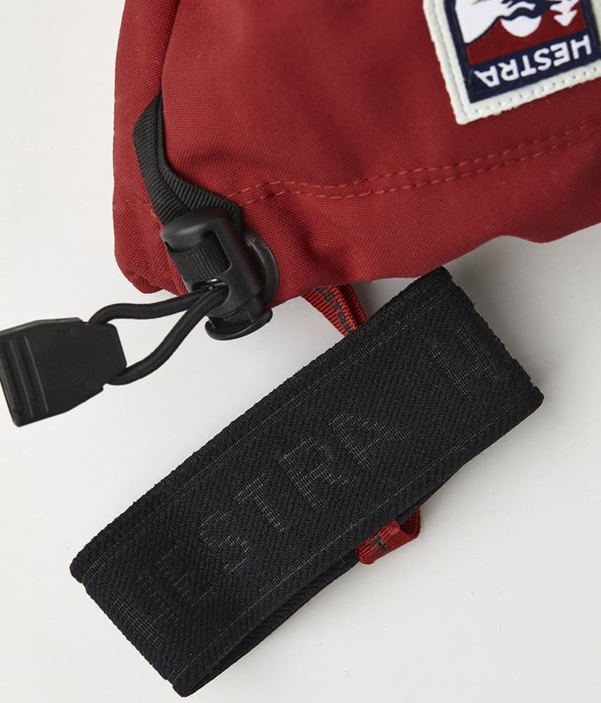 Kebnekaise Mountain Wool Mitt Röd, view: 3