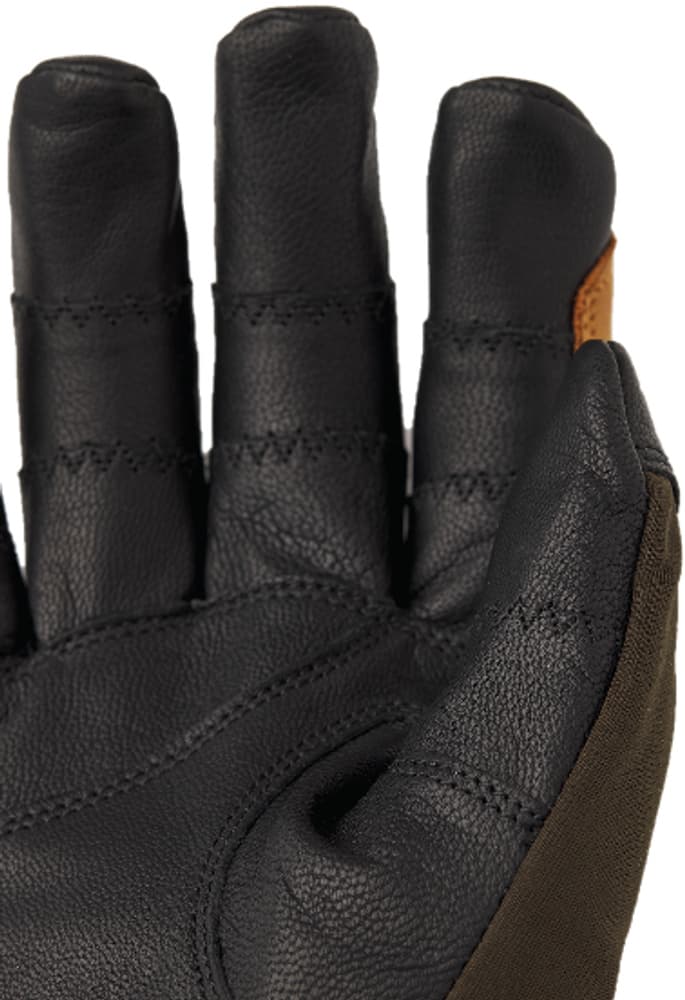 Ergo Grip Active Wool Terry 5 finger Dark Forest/Black, view: 3
