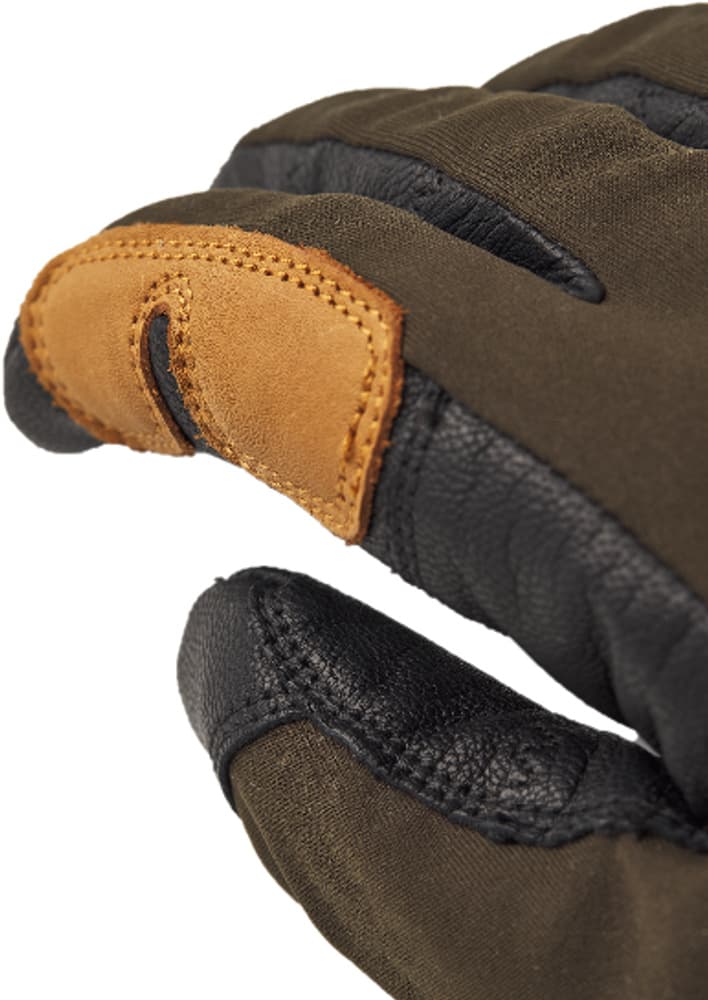 Ergo Grip Active Wool Terry 5 finger Dark Forest/Black, view: 1