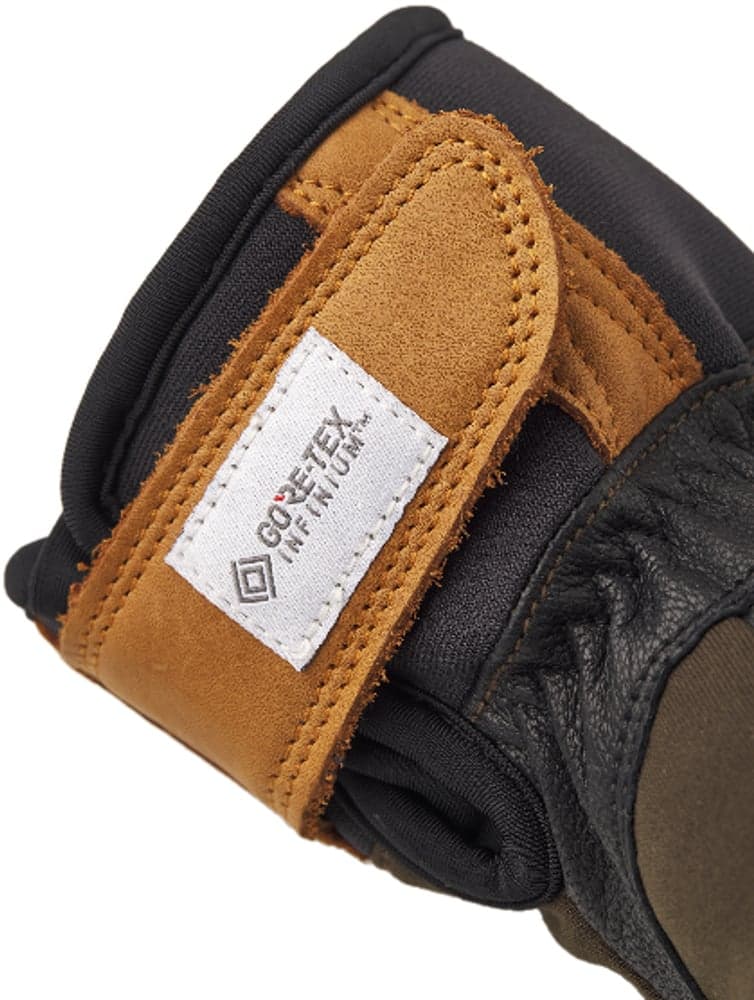 Ergo Grip Active Wool Terry 5 finger Dark Forest/Black, view: 2
