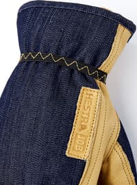 Kobolt Denim Indigo Arbetshandske - view: 2