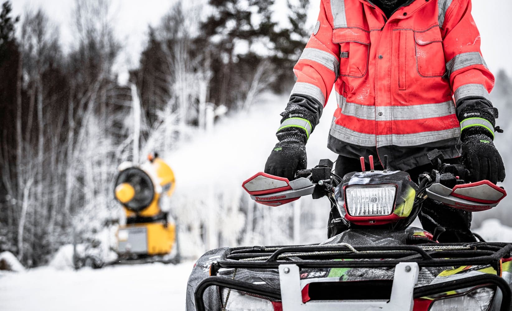 Gore-Tex Pro 5-finger Arbetshandske, view: 5