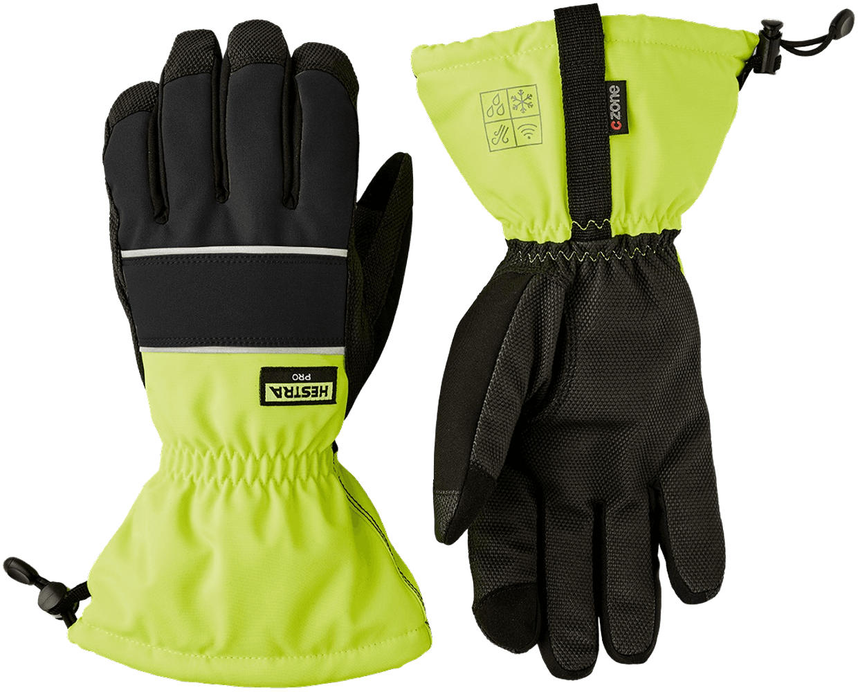 Alba Czone Winter Black/Yellow High Viz, view: 0