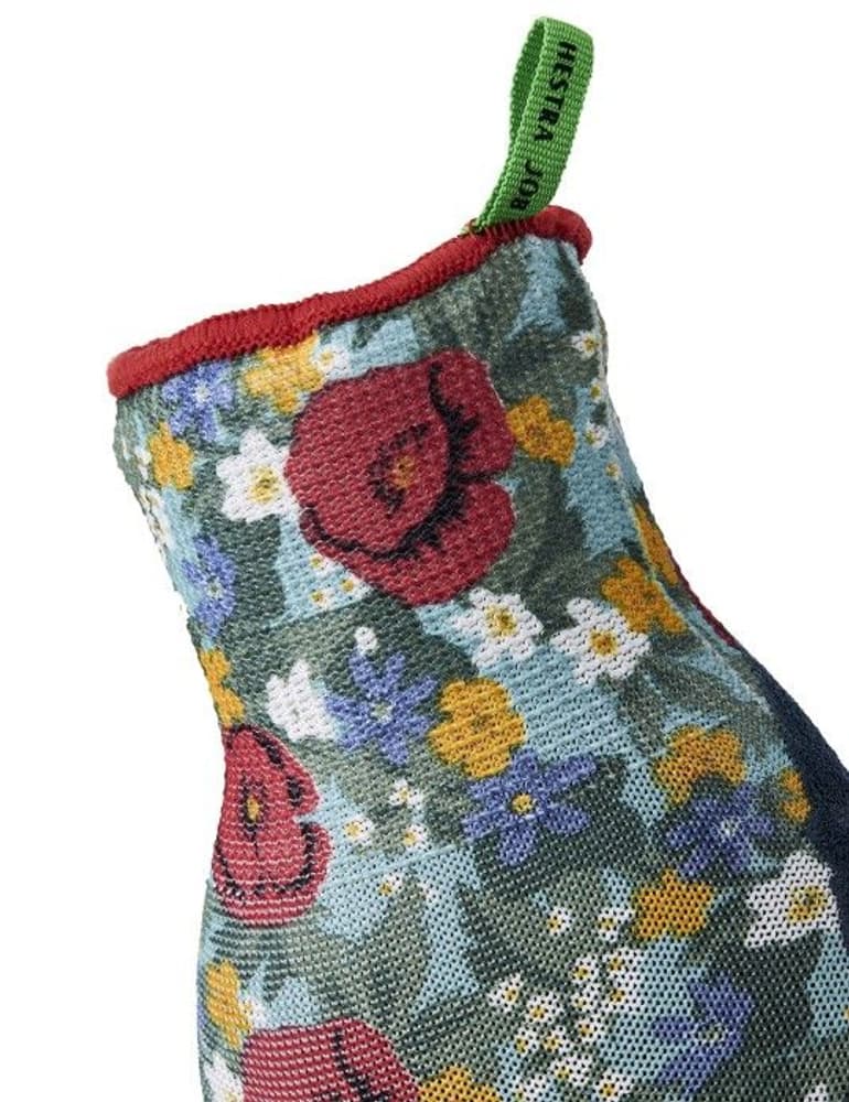 Garden Latex Dip Trädgårdshandske Röd Print/Mellanblå, view: 3