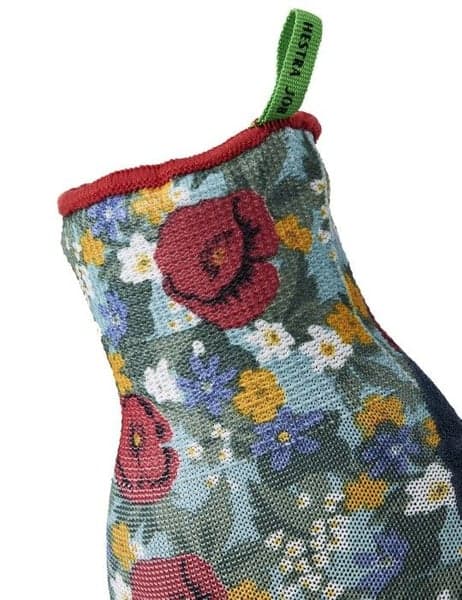 Garden Latex Dip Trädgårdshandske Röd Print/Mellanblå, view: 3