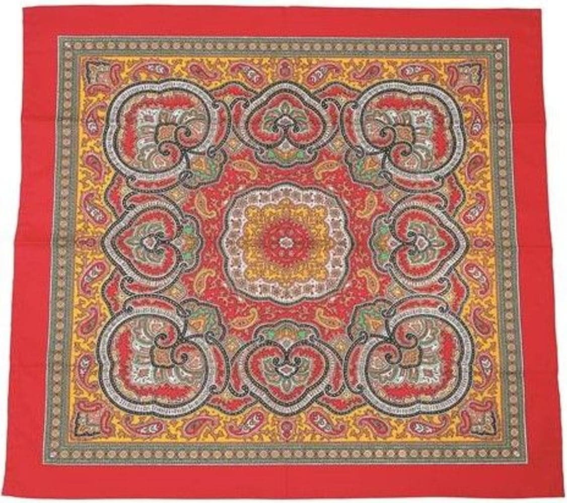 Snusnäsduk Paisley Red, view: 0