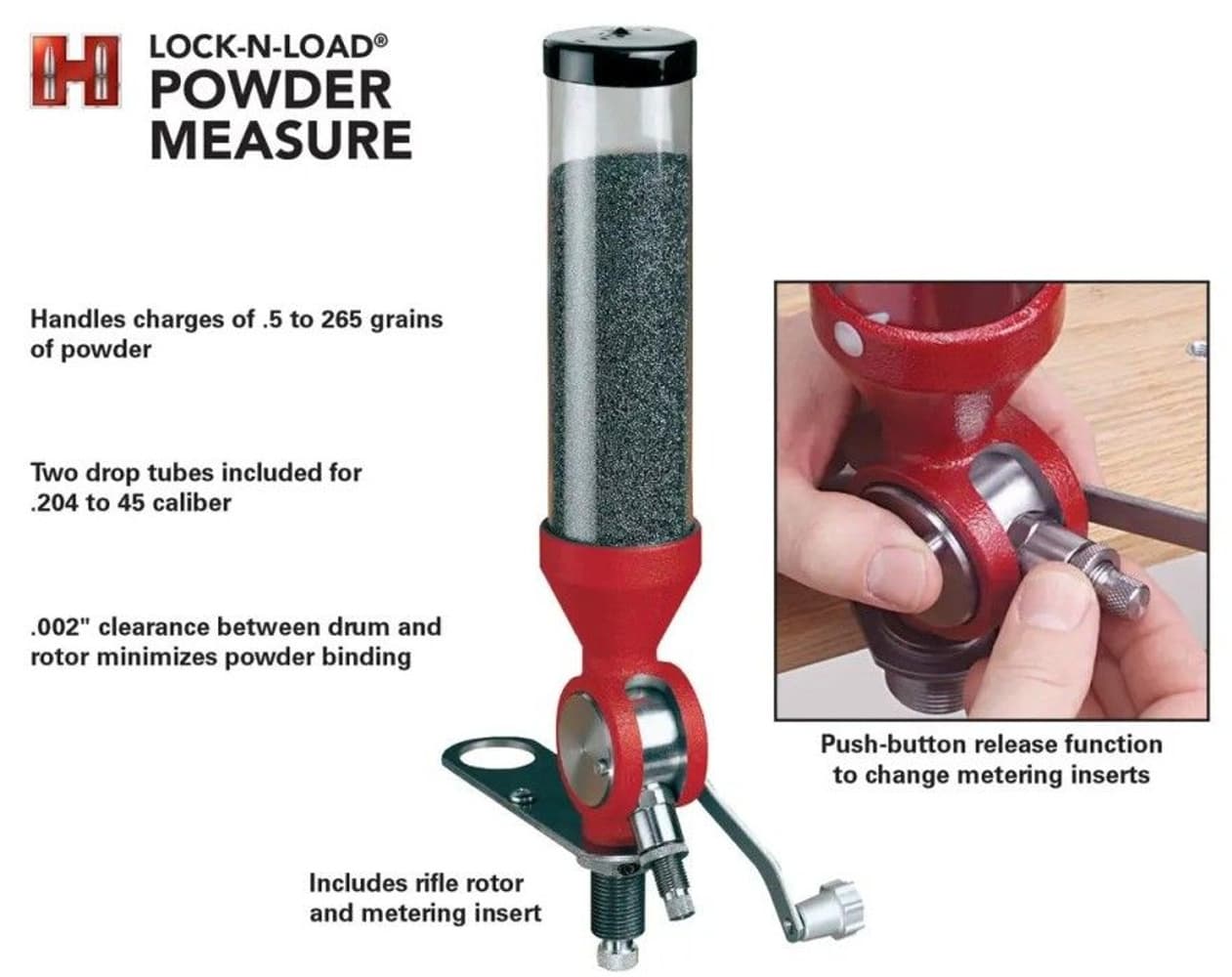 Lock-N-Load® Krutdoserare, view: 2