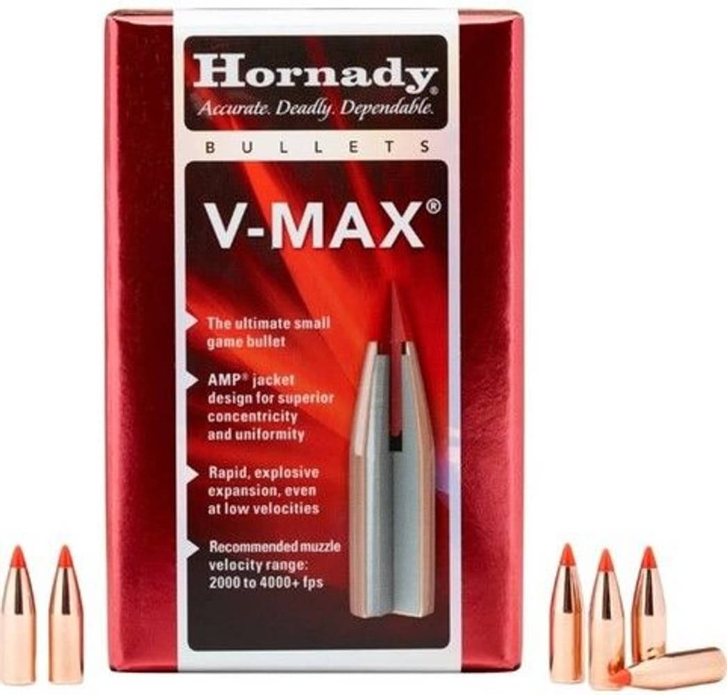 V-MAX Bullets 22 Cal (.224) 50 gr 100/Box, view: 0