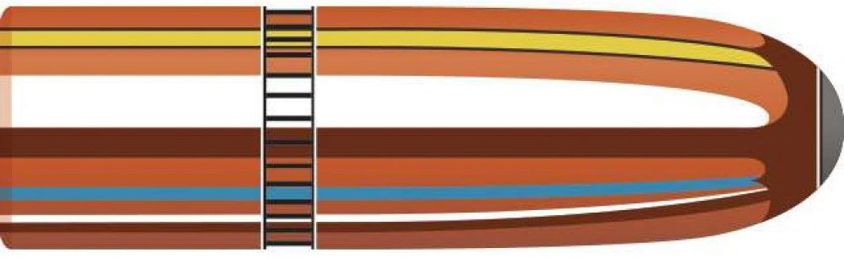InterLock® Rifle Bullets 30 Cal (.308) 180 gr RN 100/Box, view: 0