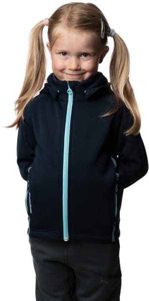 Kids Power Houdi Blue Illusion, view: 2