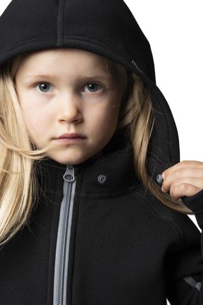 Kids Power Houdi True Black (2019), view: 2