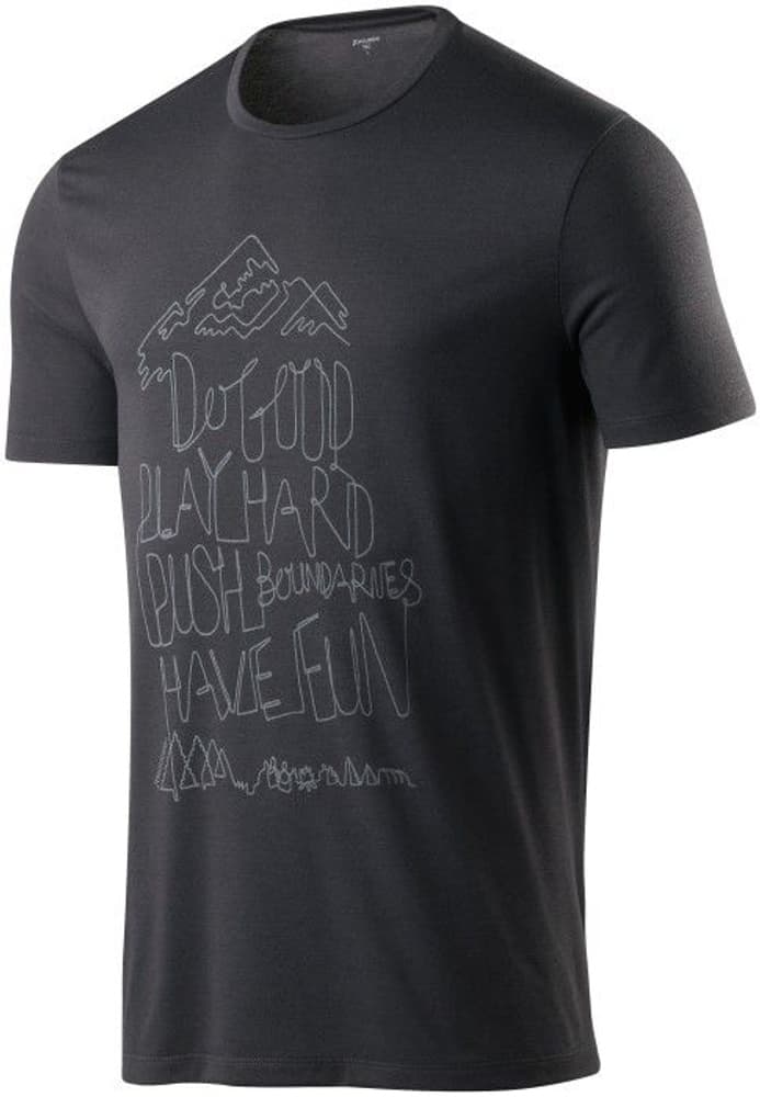 M's Up Message Tee True Black, view: 0