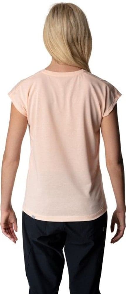 W's Up Message Tee Beach Peach, view: 3