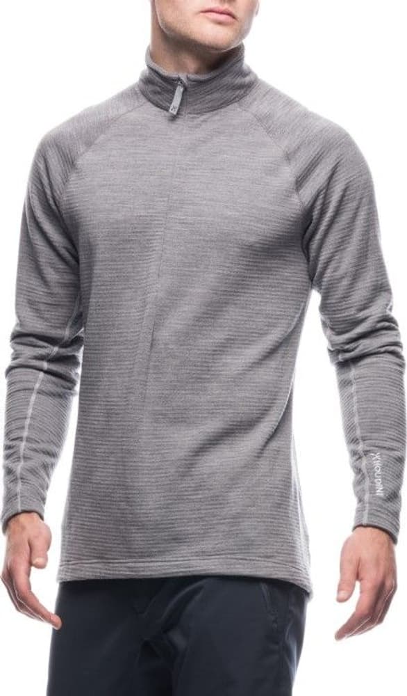 M's Wooler Halfzip College Grey/Haze Grey, view: 2