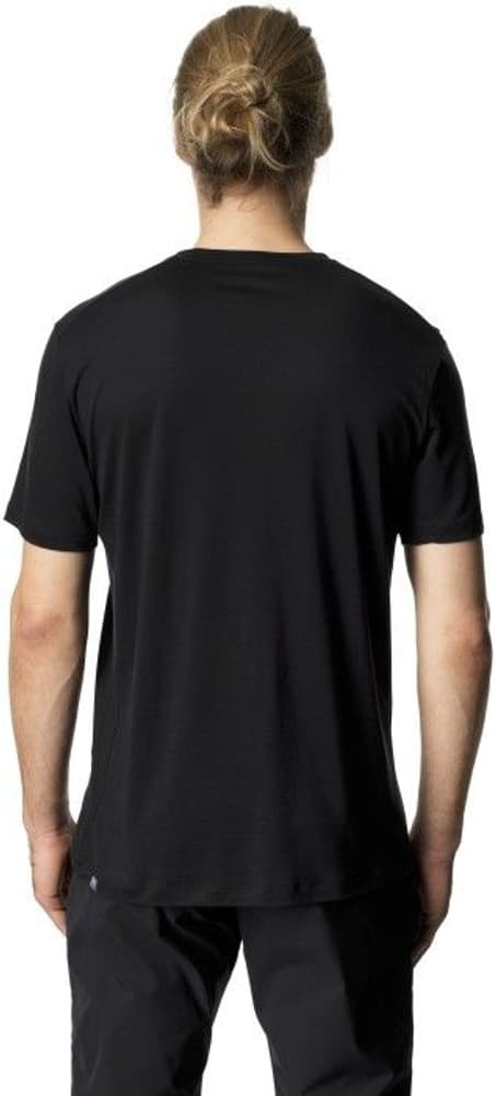 M's Tree Message Tee True Black, view: 2