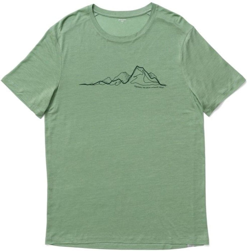 M's Tree Message Tee Ginkgo Green, view: 0