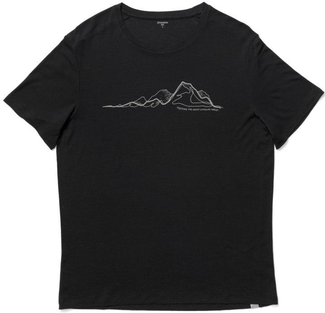 M's Tree Message Tee True Black, view: 0