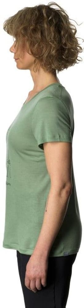 W's Tree Message Tee Ginkgo Green, view: 2