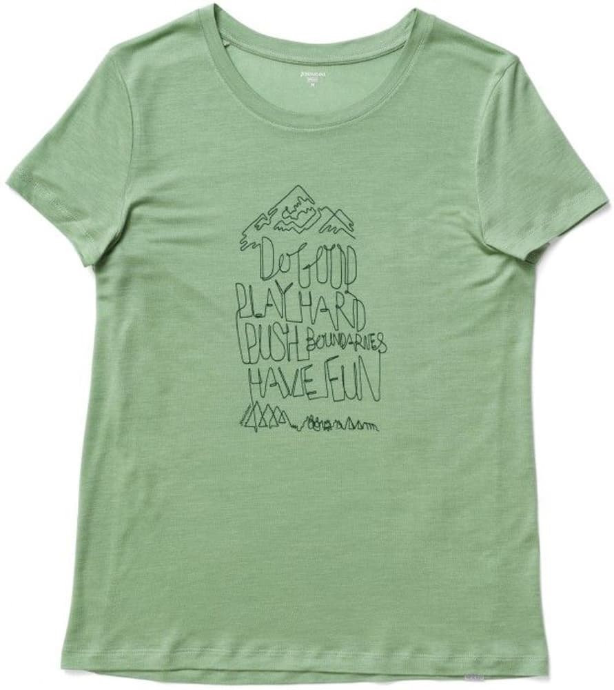 W's Tree Message Tee Ginkgo Green, view: 0
