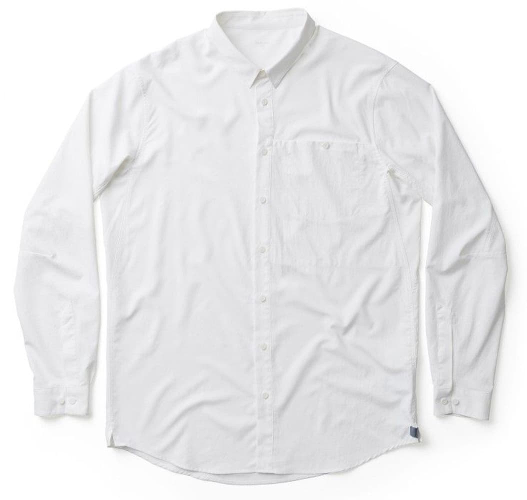 M's Longsleeve Shirt Powderday White, view: 0