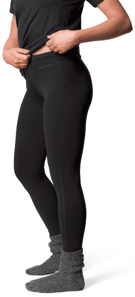 W's Long Power Tights True Black, view: 3