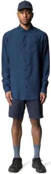 M's Tree Longsleeve Shirt Blue Light, view: 7