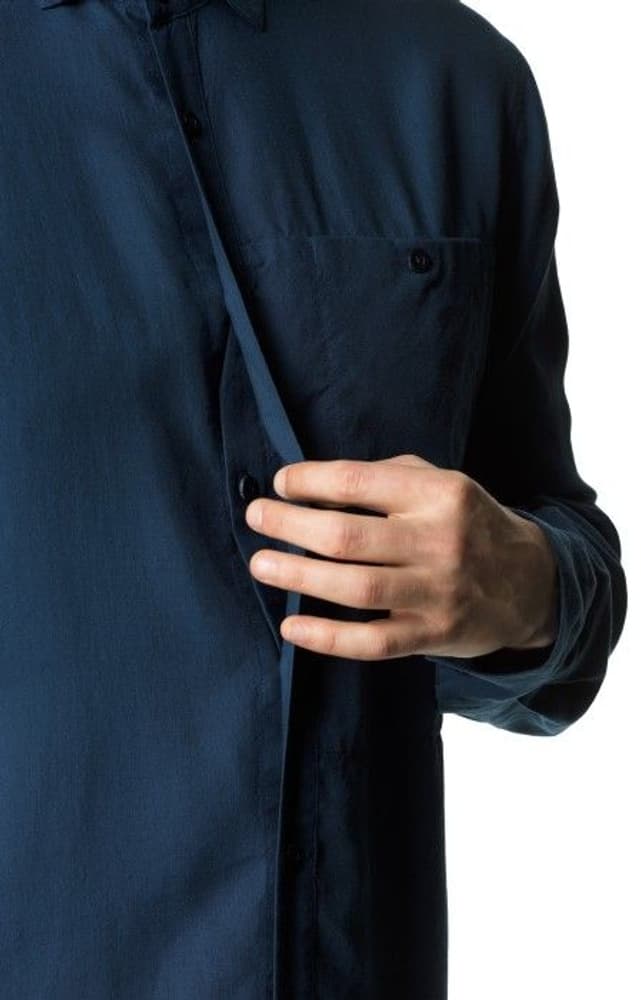 M's Tree Longsleeve Shirt Blue Light, view: 3