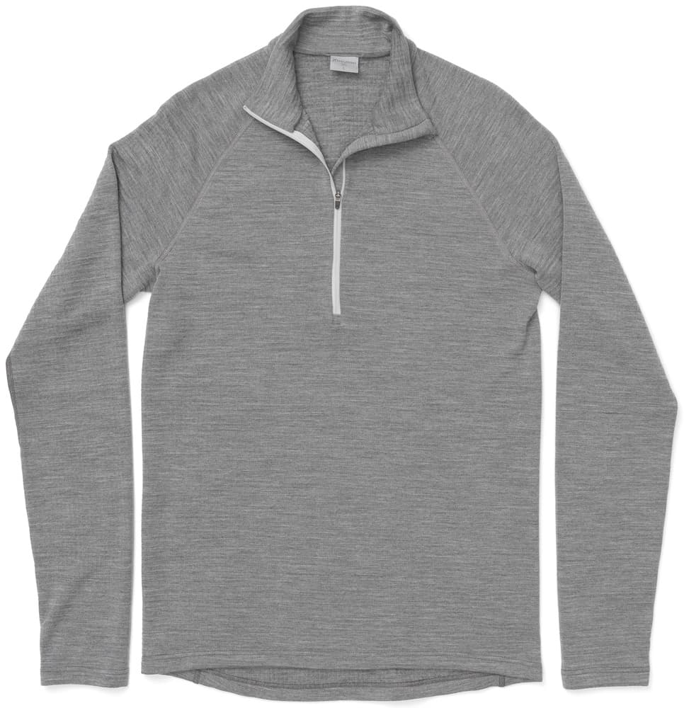 M's Desoli Thermal Half Zip College Grey, view: 0