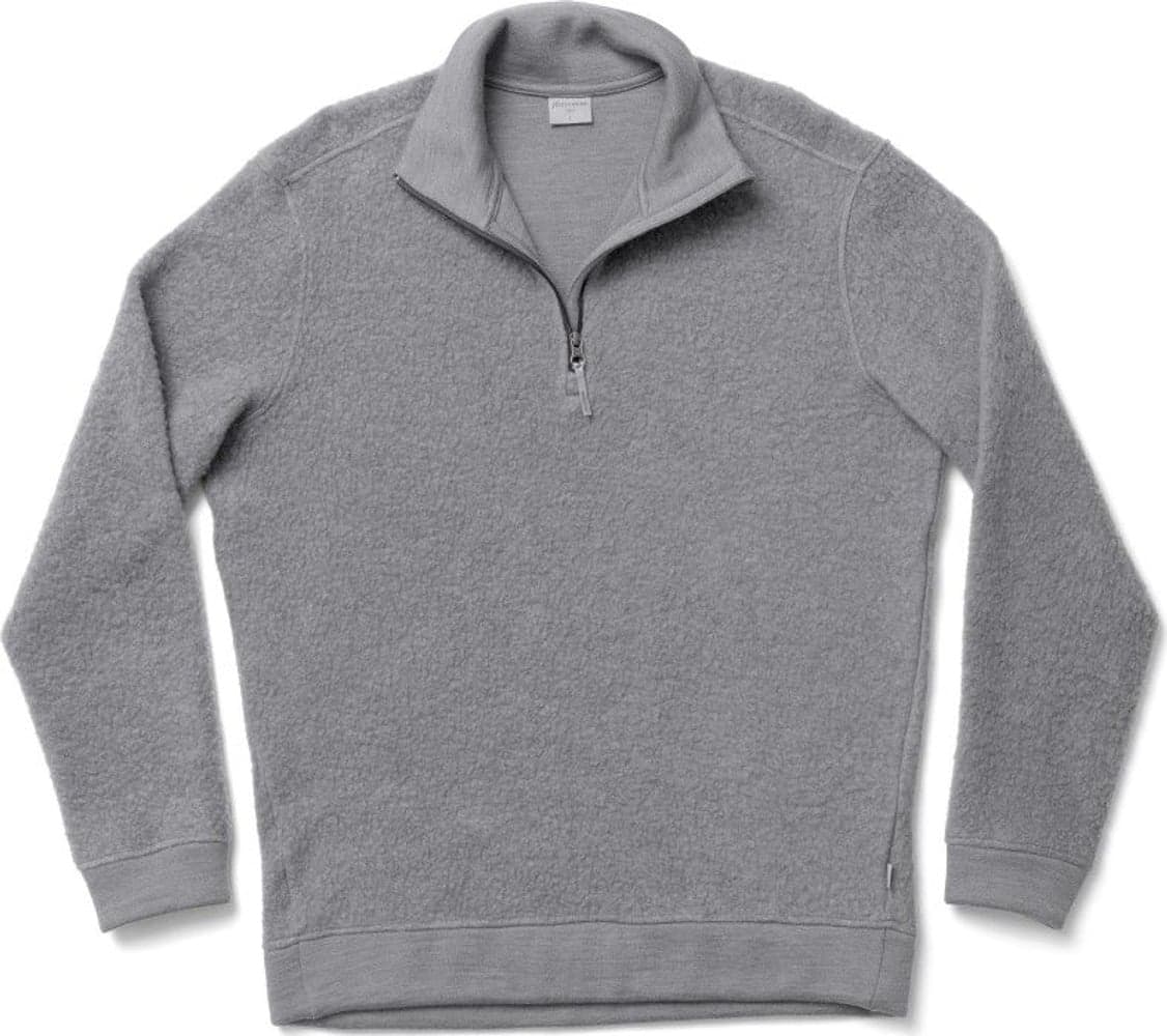 M's Alto Half Zip Merino Mix Soft Grey, view: 0
