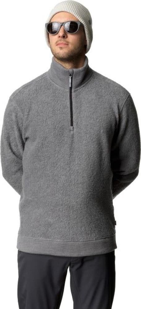M's Alto Half Zip Merino Mix Soft Grey, view: 2
