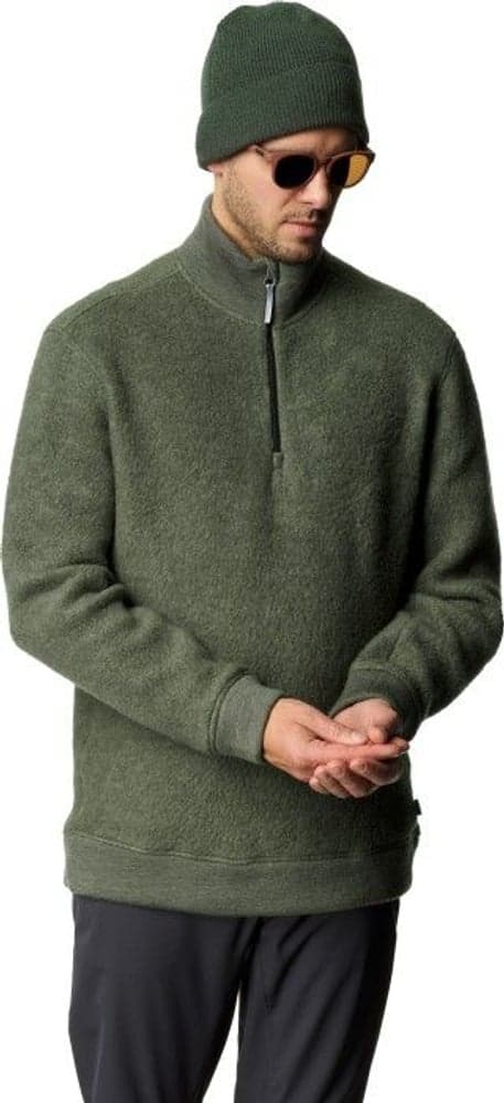 M's Alto Half Zip Merino Mix Willow Green, view: 2