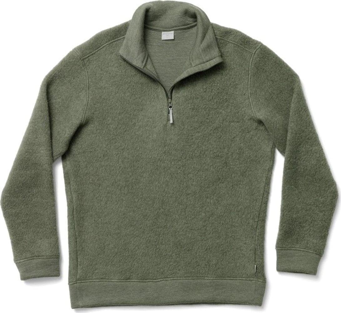M's Alto Half Zip Merino Mix Willow Green, view: 0