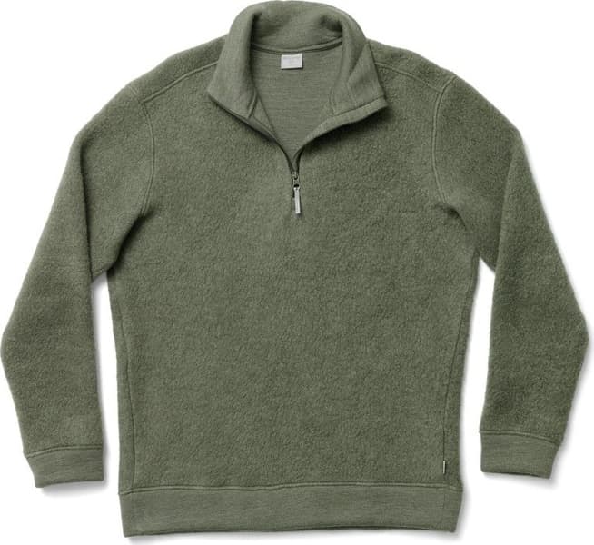 M's Alto Half Zip Merino Mix Willow Green, view: 0