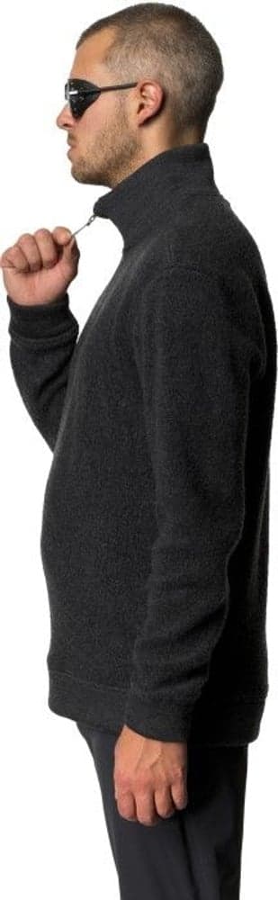 M's Alto Half Zip Merino Mix True Black, view: 3