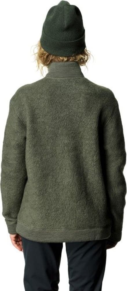 W's Alto Half Zip Merino Mix Willow Green, view: 2